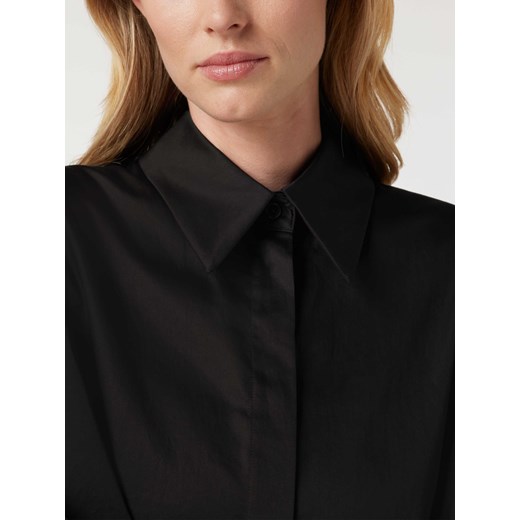 Bluzka koszulowa o kroju oversized z krytą listwą guzikową model ‘CEARA’ Drykorn 34 Peek&Cloppenburg  okazyjna cena