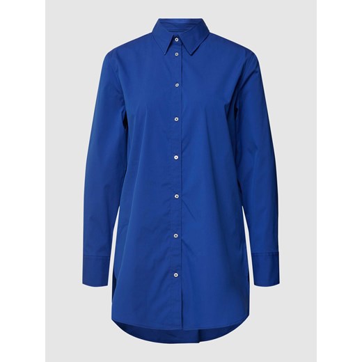 Bluzka z przedłużonym tyłem model ‘Erika’ ze sklepu Peek&Cloppenburg  w kategorii Koszule damskie - zdjęcie 170289486