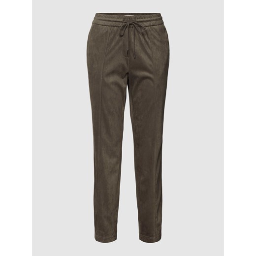 Spodnie z bocznymi wpuszczanymi kieszeniami ze sklepu Peek&Cloppenburg  w kategorii Spodnie damskie - zdjęcie 170290565