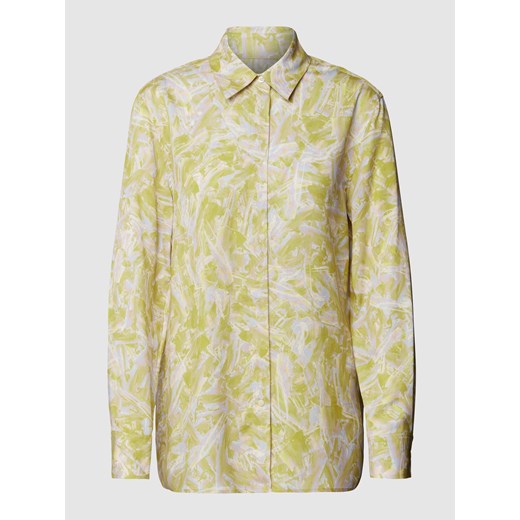 Bluzka koszulowa z wzorem na całej powierzchni ze sklepu Peek&Cloppenburg  w kategorii Koszule damskie - zdjęcie 170290917