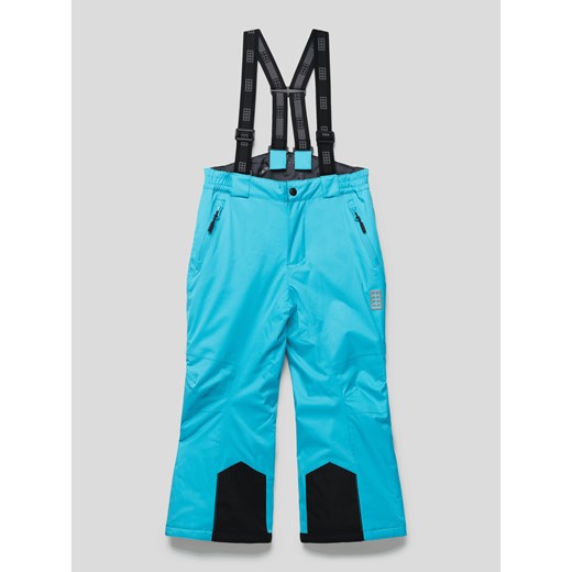 Spodnie outdoorowe z detalem z logo ze sklepu Peek&Cloppenburg  w kategorii Spodnie chłopięce - zdjęcie 170291597