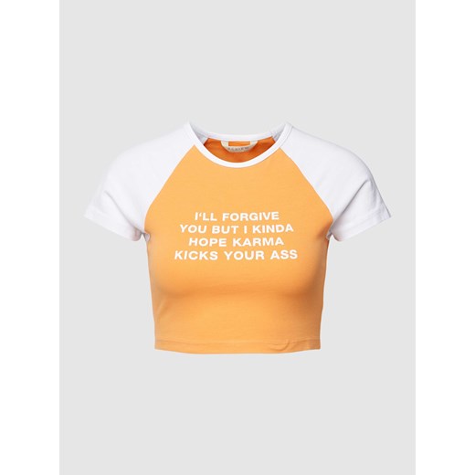 T-shirt krótki w stylu college Review S Peek&Cloppenburg  okazja
