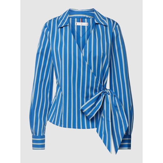 Bluzka koszulowa ze wzorem w paski ze sklepu Peek&Cloppenburg  w kategorii Bluzki damskie - zdjęcie 170293037