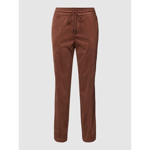 Spodnie z bocznymi wpuszczanymi kieszeniami ze sklepu Peek&Cloppenburg  w kategorii Spodnie damskie - zdjęcie 170293307