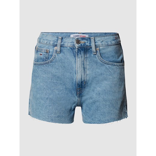 Szorty jeansowe z naszywką z logo ze sklepu Peek&Cloppenburg  w kategorii Szorty - zdjęcie 170293357