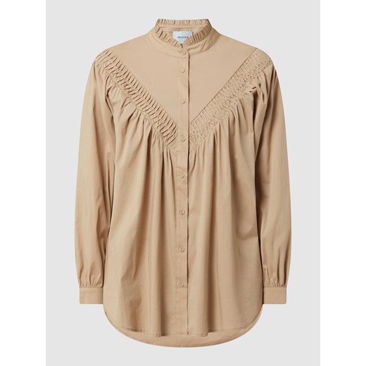 Bluzka z tasiemką w kontrastowym kolorze model ‘Sheridan’ ze sklepu Peek&Cloppenburg  w kategorii Koszule damskie - zdjęcie 170293427