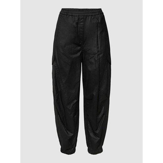 Spodnie z elastycznym wykończeniem ze sklepu Peek&Cloppenburg  w kategorii Spodnie damskie - zdjęcie 170293556