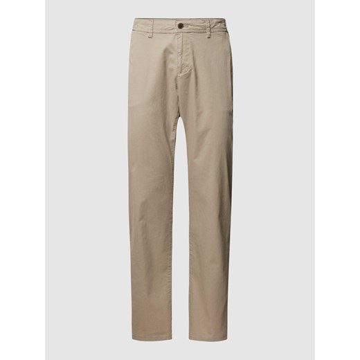 Spodnie o prostym kroju ze sklepu Peek&Cloppenburg  w kategorii Spodnie męskie - zdjęcie 170294316