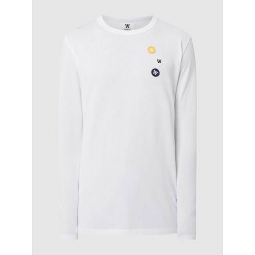 Bluzka z długim rękawem z bawełny ze sklepu Peek&Cloppenburg  w kategorii T-shirty męskie - zdjęcie 170294595