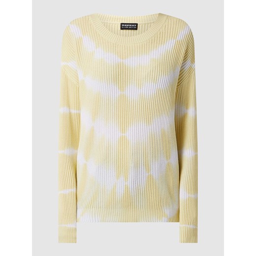 Sweter z efektem batiku ze sklepu Peek&Cloppenburg  w kategorii Swetry damskie - zdjęcie 170294649