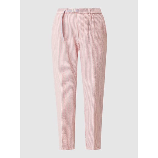 Luźne spodnie z dodatkiem wiskozy model ‘Marylin’ ze sklepu Peek&Cloppenburg  w kategorii Spodnie damskie - zdjęcie 170295286