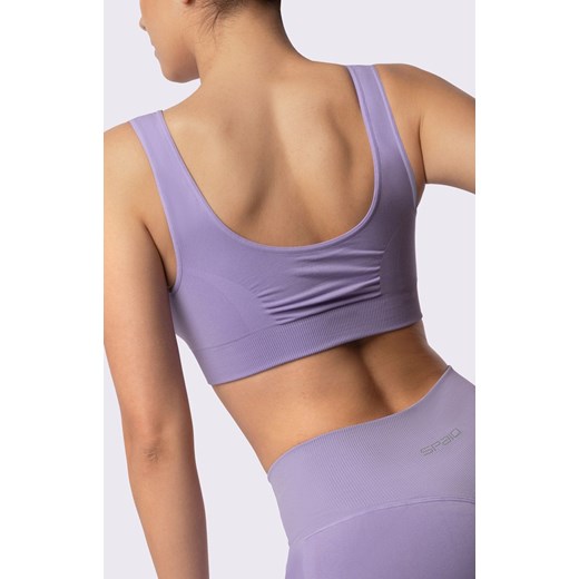 Biustonosz sportowy lawendowy Adapt, Kolor lawendowy, Rozmiar L, Spaio ze sklepu Intymna w kategorii Biustonosze - zdjęcie 170295567