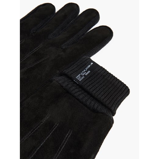 Cropp - Czarne rękawiczki - czarny Cropp L/XL Cropp