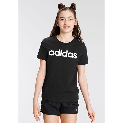 adidas Koszulka w kolorze czarnym ze sklepu Limango Polska w kategorii Bluzki dziewczęce - zdjęcie 170302889