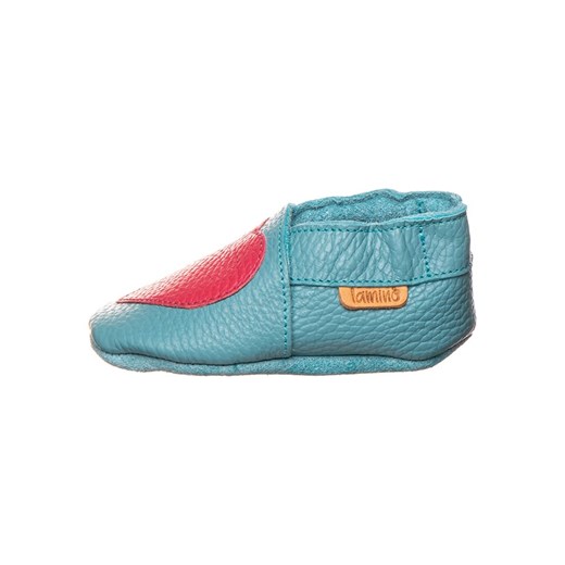 lamino Skórzane buty w kolorze niebieskim do raczkowania ze sklepu Limango Polska w kategorii Buciki niemowlęce - zdjęcie 170303449