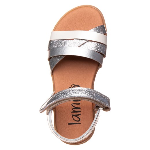 lamino Sandały w kolorze srebrnym Lamino 31 okazja Limango Polska