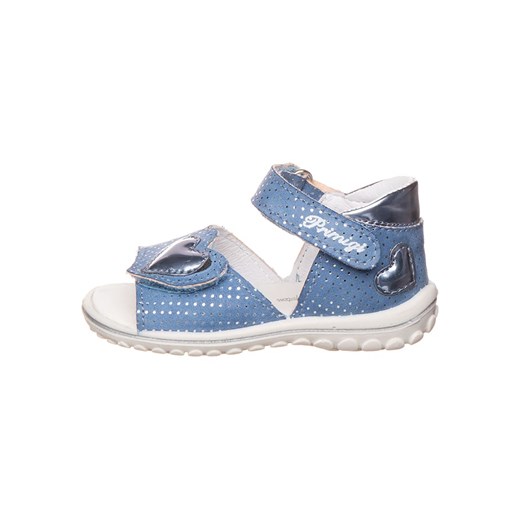 Primigi Skórzane sandały w kolorze niebieskim ze sklepu Limango Polska w kategorii Sandały dziecięce - zdjęcie 170303657