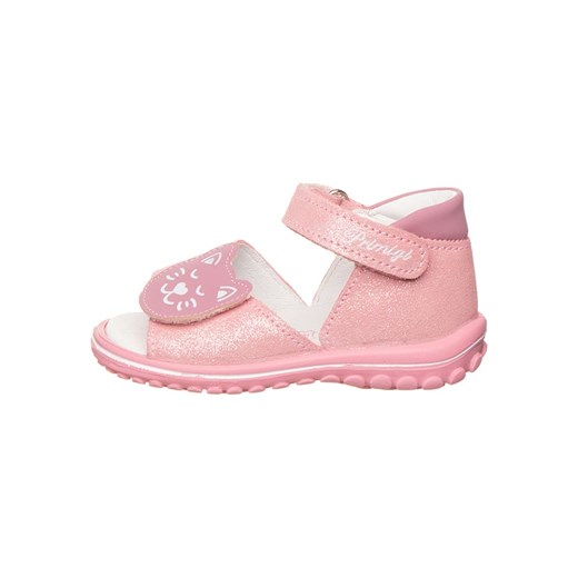 Primigi Skórzane sandały w kolorze różowym ze sklepu Limango Polska w kategorii Sandały dziecięce - zdjęcie 170303687