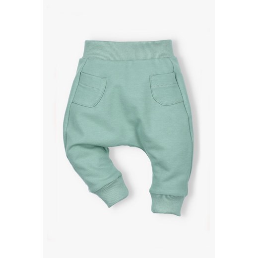Spodnie dresowe z bawełny organicznej dla dziewczynki ze sklepu 5.10.15 w kategorii Spodnie i półśpiochy - zdjęcie 170306509