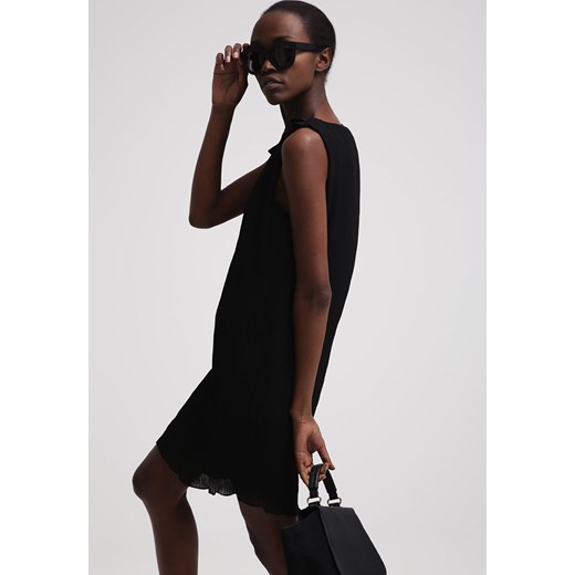 Vero Moda VMPOLLI  Sukienka koktajlowa black zalando czarny krótkie