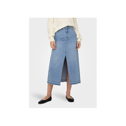 JDY Spódnica jeansowa Bella 15317441 Niebieski Regular Fit ze sklepu MODIVO w kategorii Spódnice - zdjęcie 170309498