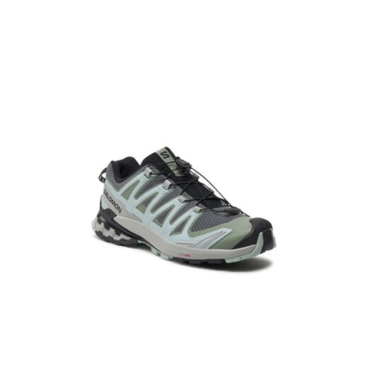 Salomon Sneakersy Xa Pro 3D V9 L47272900 Szary ze sklepu MODIVO w kategorii Buty sportowe damskie - zdjęcie 170309507