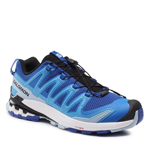 Sneakersy Salomon Xa Pro 3D V9 L47272100 Surf The Web/Ibiza Blue/White Salomon 41.13 eobuwie.pl