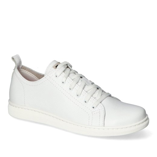 Półbuty Nessi 22695 Białe 418 lico ze sklepu Arturo-obuwie w kategorii Półbuty damskie - zdjęcie 170313678
