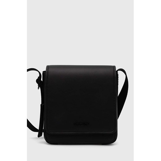 Calvin Klein saszetka kolor czarny ze sklepu ANSWEAR.com w kategorii Torby męskie - zdjęcie 170314116
