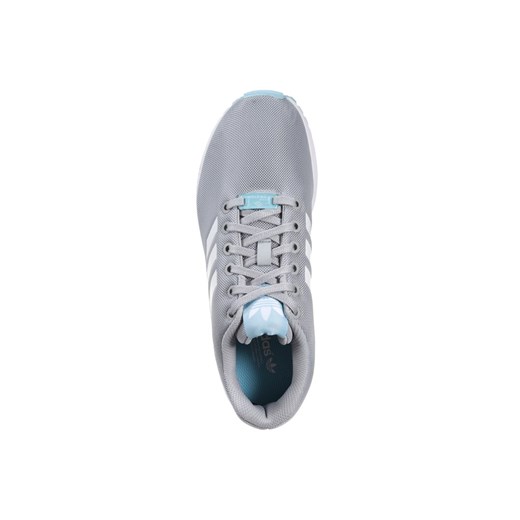 adidas Originals ZX FLUX  Tenisówki i Trampki clear onix/white/blush blue zalando szary okrągłe