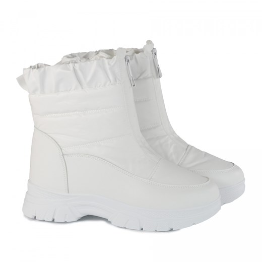 Śniegowce damskie 3555-2 białe ze sklepu ButyButy.pl w kategorii Śniegowce damskie - zdjęcie 170316155