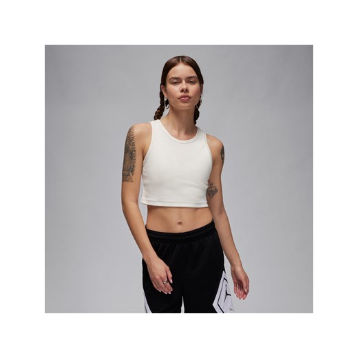 Damska koszulka bez rękawów Jordan - Biel ze sklepu Nike poland w kategorii Bluzki damskie - zdjęcie 170318228