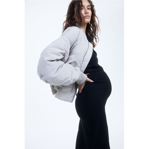 H & M - MAMA Komplet 2-częściowy z topem i spódniczką - Czarny ze sklepu H&M w kategorii Bluzki ciążowe - zdjęcie 170318299
