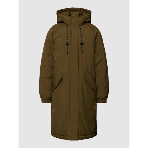 Płaszcz z kapturem ze sklepu Peek&Cloppenburg  w kategorii Płaszcze damskie - zdjęcie 170318567