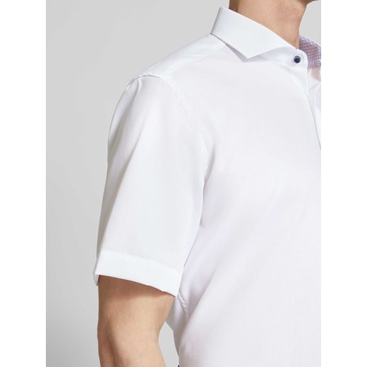 Koszula biznesowa o kroju modern fit w jednolitym kolorze Eterna 40 Peek&Cloppenburg 