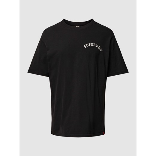 T-shirt z nadrukiem z logo model ‘TATTOO’ ze sklepu Peek&Cloppenburg  w kategorii T-shirty męskie - zdjęcie 170318887