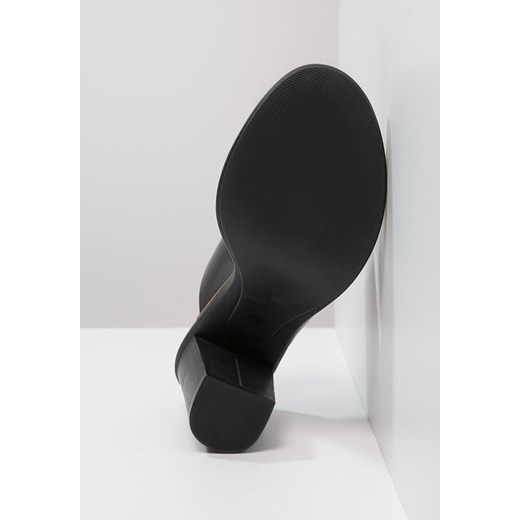 Zign Klapki silver/nero zalando skóra