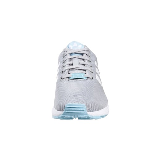 adidas Originals ZX FLUX  Tenisówki i Trampki clear onix/white/blush blue zalando  sznurowane