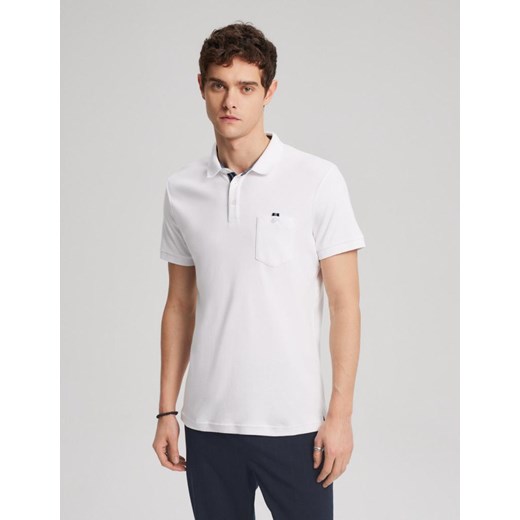 Polo PRM P 0724 Biały L ze sklepu Diverse w kategorii T-shirty męskie - zdjęcie 170320978