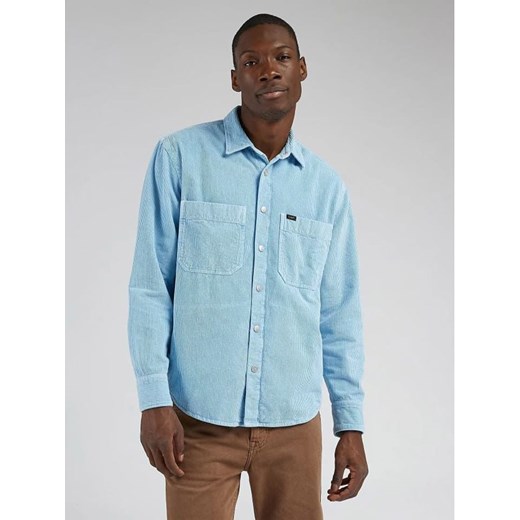 Wrangler Koszula - Regular fit - w kolorze błękitnym Wrangler L wyprzedaż Limango Polska