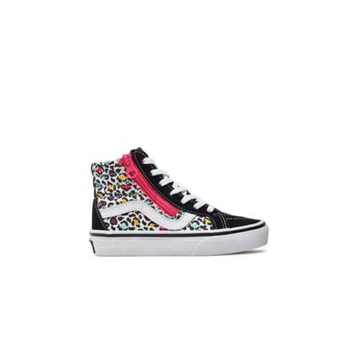 Vans Sneakersy Sk8-Hi Reissue Side Zip VN0007PXBOQ1 Czarny ze sklepu MODIVO w kategorii Trampki dziecięce - zdjęcie 170322865