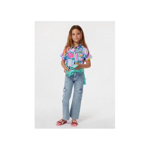 Billieblush Jeansy U20133 Niebieski Loose Fit ze sklepu MODIVO w kategorii Spodnie dziewczęce - zdjęcie 170323138