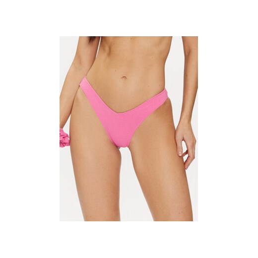 Calvin Klein Swimwear Dół od bikini KW0KW02399 Różowy ze sklepu MODIVO w kategorii Stroje kąpielowe - zdjęcie 170323356