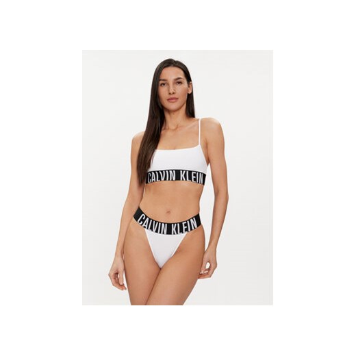 Calvin Klein Underwear Stringi 000QF7638E Biały Calvin Klein Underwear XL MODIVO