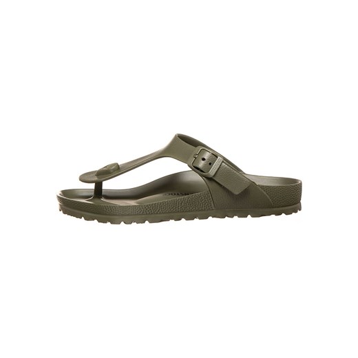 Birkenstock Japonki "Gizeh" w kolorze khaki 38 okazja Limango Polska