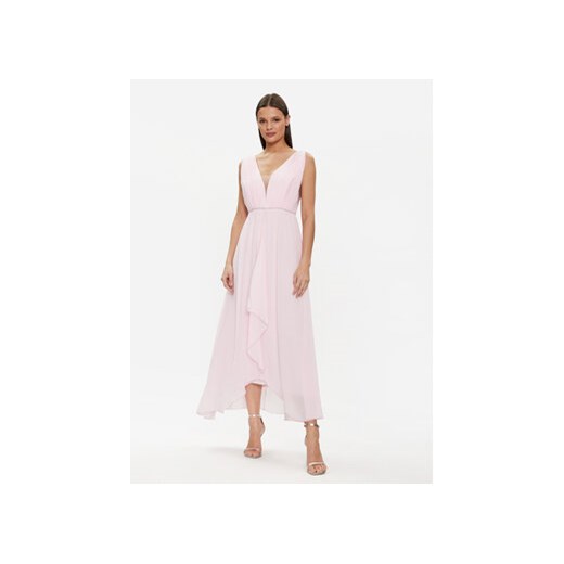 Rinascimento Sukienka wieczorowa CFC0117773003 Różowy Regular Fit ze sklepu MODIVO w kategorii Sukienki - zdjęcie 170325039