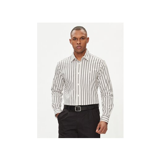 s.Oliver Koszula 2127456 Biały Regular Fit ze sklepu MODIVO w kategorii Koszule męskie - zdjęcie 170326826