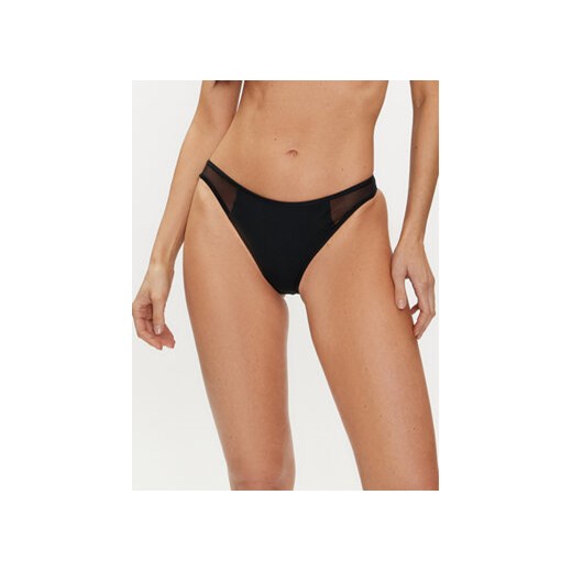 Calvin Klein Swimwear Dół od bikini KW0KW02329 Czarny ze sklepu MODIVO w kategorii Stroje kąpielowe - zdjęcie 170326878