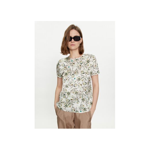 Marella T-Shirt Hobby 2413111161 Zielony Regular Fit ze sklepu MODIVO w kategorii Bluzki damskie - zdjęcie 170326889