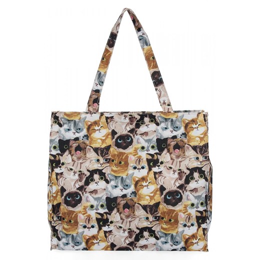 Modna Torba Na Zakupy firmy Hernan HB1372-L Multikolor ze sklepu PaniTorbalska w kategorii Torby Shopper bag - zdjęcie 170327479